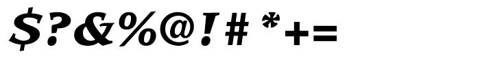 ITC Leawood Black Italic Font OTHER CHARS