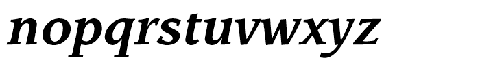ITC Leawood Bold Italic Font LOWERCASE