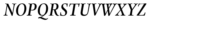 ITC Legacy Serif Bold Condensed Italic Font UPPERCASE