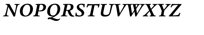 ITC Legacy Serif Bold Italic Font UPPERCASE