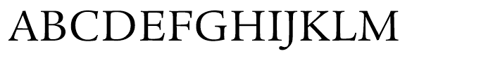 ITC Legacy Serif Book Font UPPERCASE
