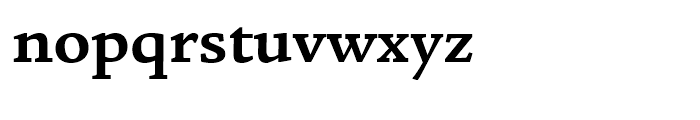 ITC Legacy Square Serif Bold Font LOWERCASE
