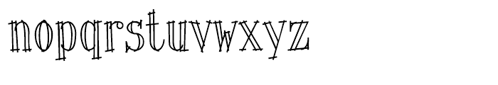 ITC Lingo Regular Font LOWERCASE