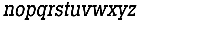ITC Lubalin Graph Condensed Medium Oblique Font LOWERCASE