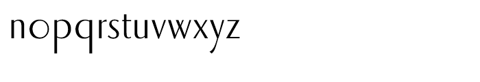 ITC Luna Regular Font LOWERCASE