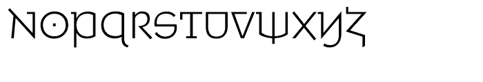 ITC Minska Light Font LOWERCASE
