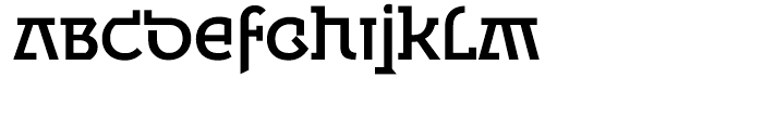 ITC Minska Medium Font UPPERCASE