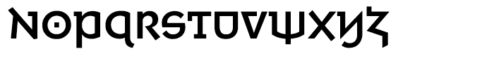 ITC Minska Medium Font LOWERCASE