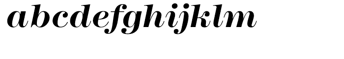 ITC Modern No 216 Bold Italic Font LOWERCASE