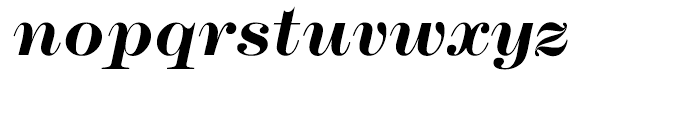 ITC Modern No 216 Bold Italic Font LOWERCASE