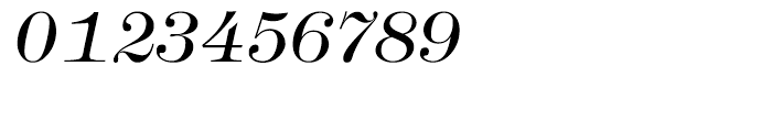 ITC Modern No 216 Light Italic Font OTHER CHARS