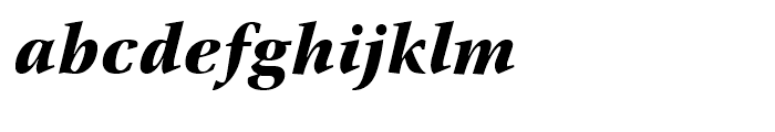ITC New Veljovic Black Italic Font LOWERCASE
