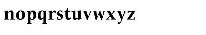 ITC New Veljovic Condensed Bold Font LOWERCASE
