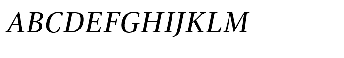 ITC New Veljovic Condensed Italic Font UPPERCASE
