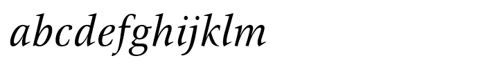 ITC New Veljovic Condensed Italic Font LOWERCASE