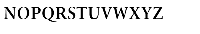 ITC New Veljovic Condensed Medium Font UPPERCASE