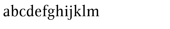 ITC New Veljovic Condensed Regular Font LOWERCASE