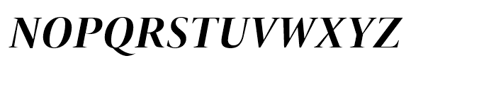 ITC New Veljovic Display Bold Italic Font UPPERCASE