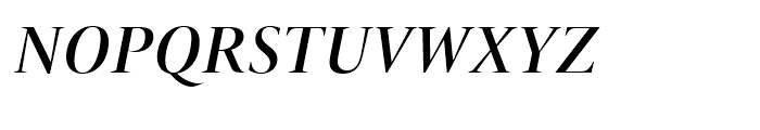 ITC New Veljovic Display Medium Italic Font UPPERCASE