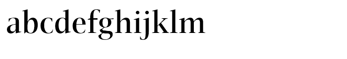ITC New Veljovic Display Medium Font LOWERCASE