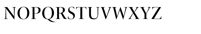 ITC New Veljovic Display Regular Font UPPERCASE