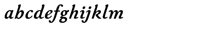 ITC New Winchester Bold Italic Font LOWERCASE