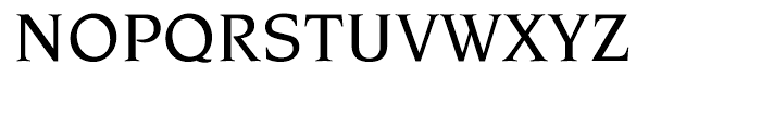ITC Novarese Medium Font UPPERCASE