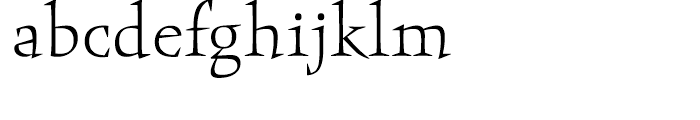 ITC Obelisk Light Font LOWERCASE
