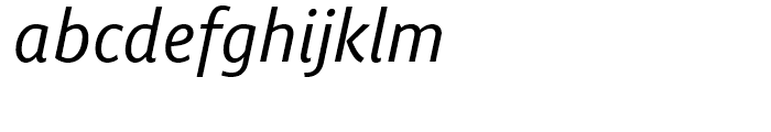 ITC Obliqua Italic Font LOWERCASE