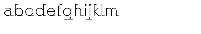ITC Odysse Light Font LOWERCASE