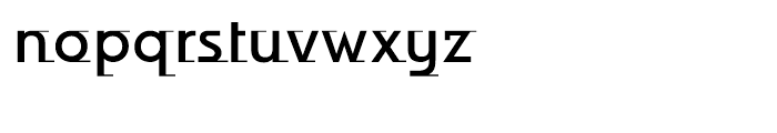 ITC Odysse Medium Font LOWERCASE