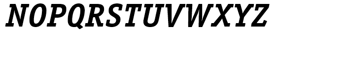 ITC Officina Serif Bold Italic Font UPPERCASE