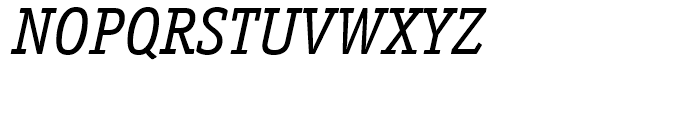 ITC Officina Serif Book Italic Font UPPERCASE