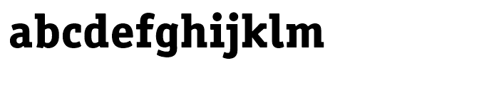 ITC Officina Serif ExtraBold Font LOWERCASE