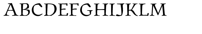 ITC Oldrichium Light Font UPPERCASE