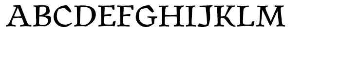 ITC Oldrichium Regular Font UPPERCASE