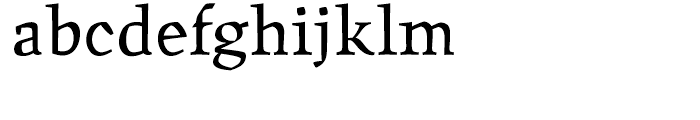 ITC Oldrichium Regular Font LOWERCASE