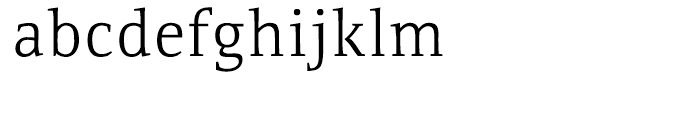 ITC Resavska Light Font LOWERCASE