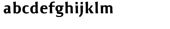 ITC Resavska Sans Black Font LOWERCASE