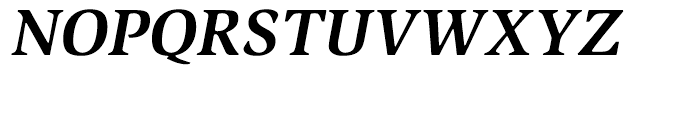 ITC Slimbach Bold Italic Font UPPERCASE