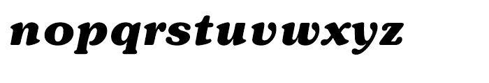 ITC Souvenir Bold Italic Font LOWERCASE