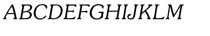 ITC Souvenir Light Italic Font UPPERCASE