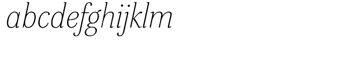 ITC Stepp Light Italic Font LOWERCASE