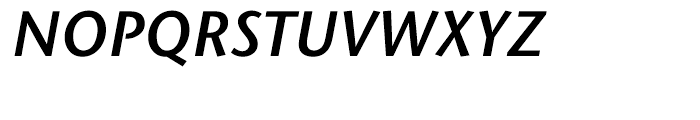 ITC Stone Sans Hellenic Semi Bold Italic Font UPPERCASE