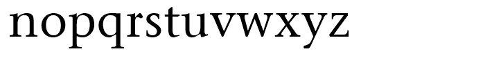 ITC Stone Serif Phonetic Font LOWERCASE