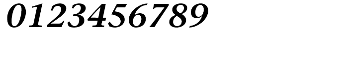 ITC Stone Serif Semibold Italic Font OTHER CHARS
