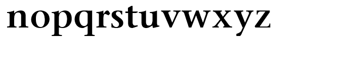 ITC Stone Serif Semibold Font LOWERCASE