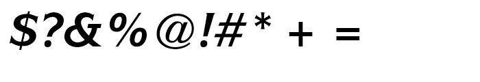 ITC Symbol Bold Italic Font OTHER CHARS
