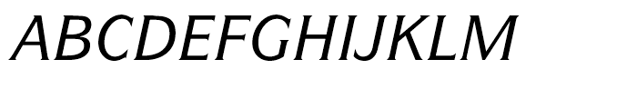 ITC Symbol Medium Italic Font UPPERCASE