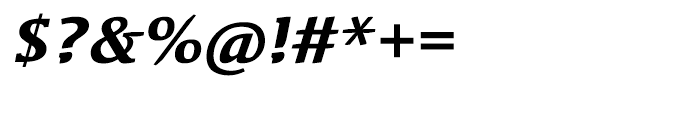 ITC Syndor Bold Italic Font OTHER CHARS